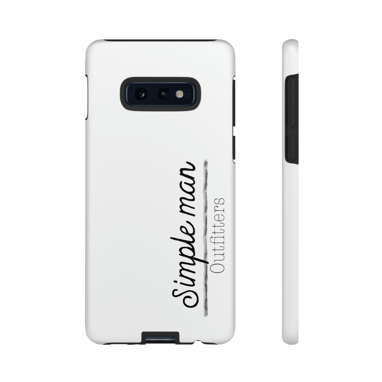 Simple man signature phone case