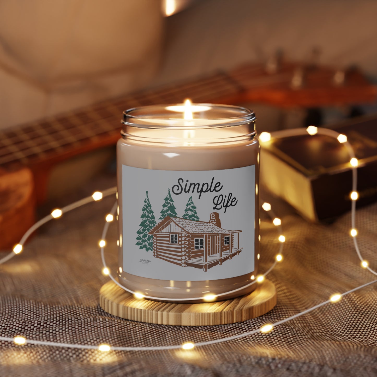 Simple life stress relief candles