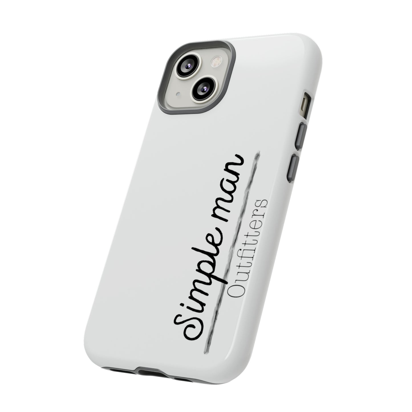 Simple man signature phone case