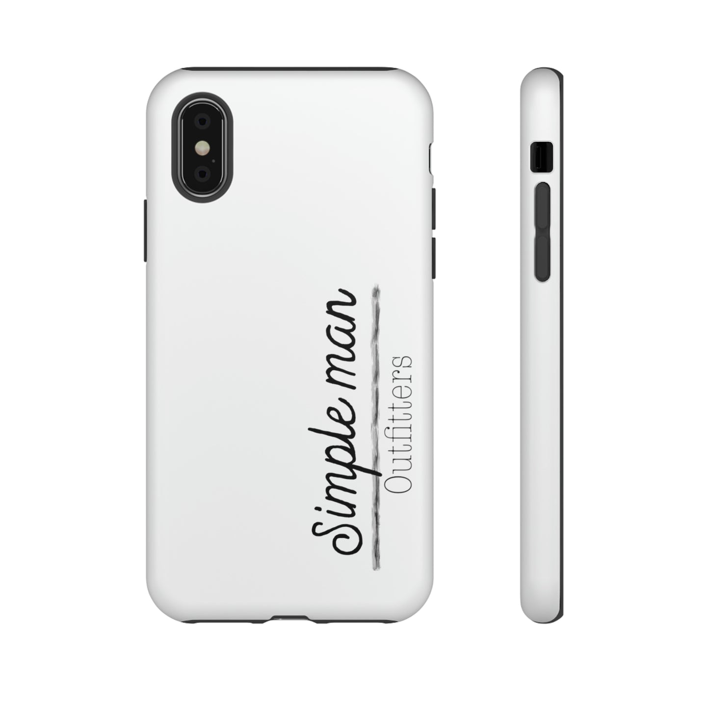 Simple man signature phone case