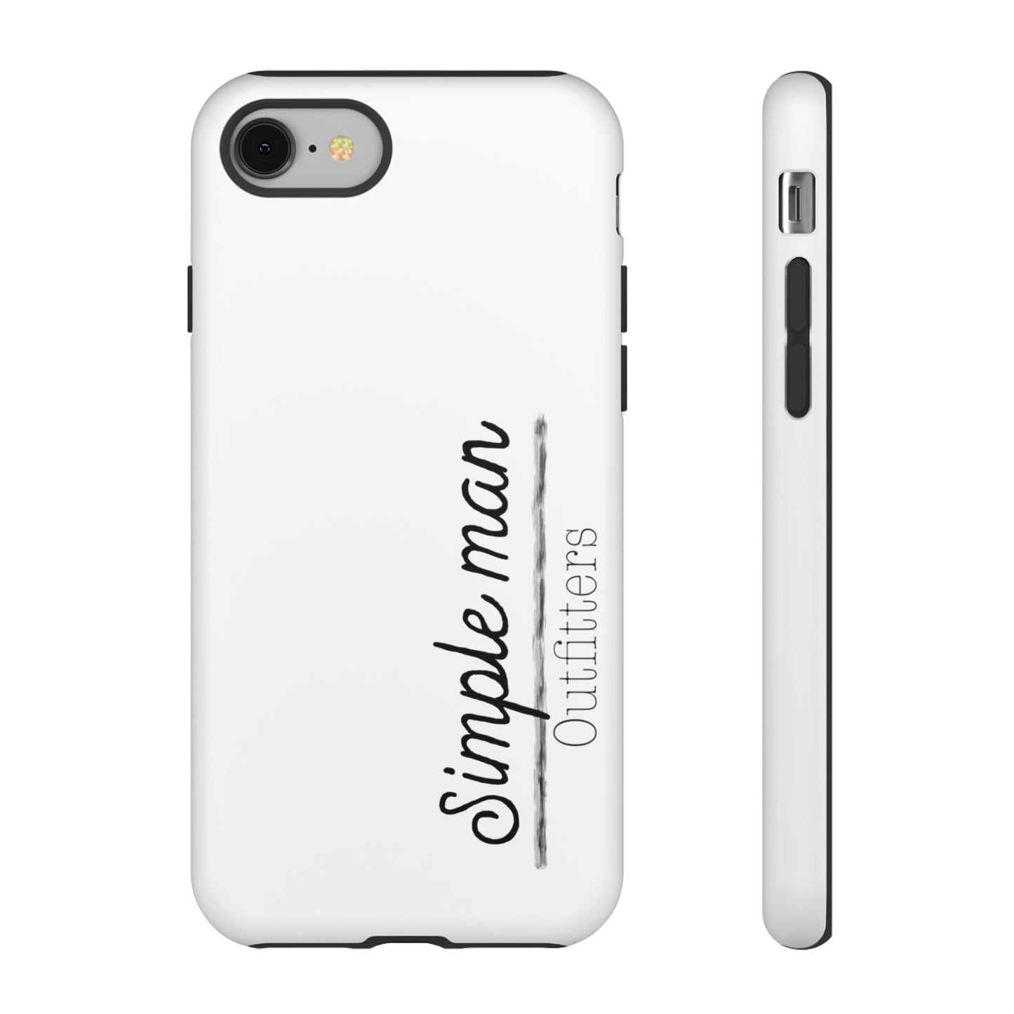 Simple man signature phone case