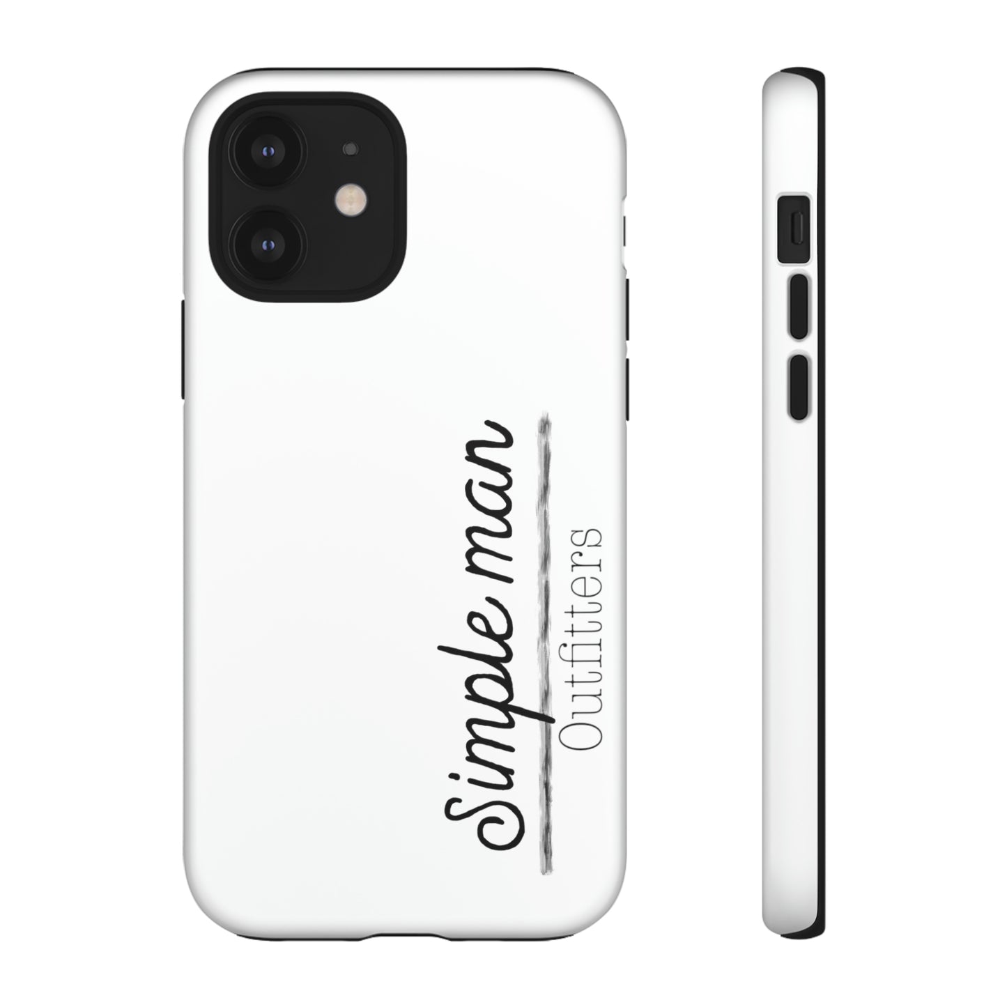 Simple man signature phone case