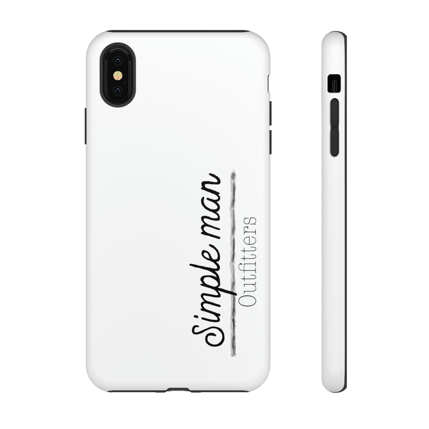 Simple man signature phone case