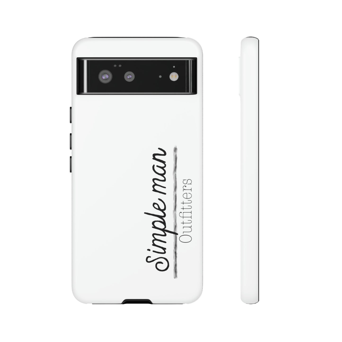 Simple man signature phone case