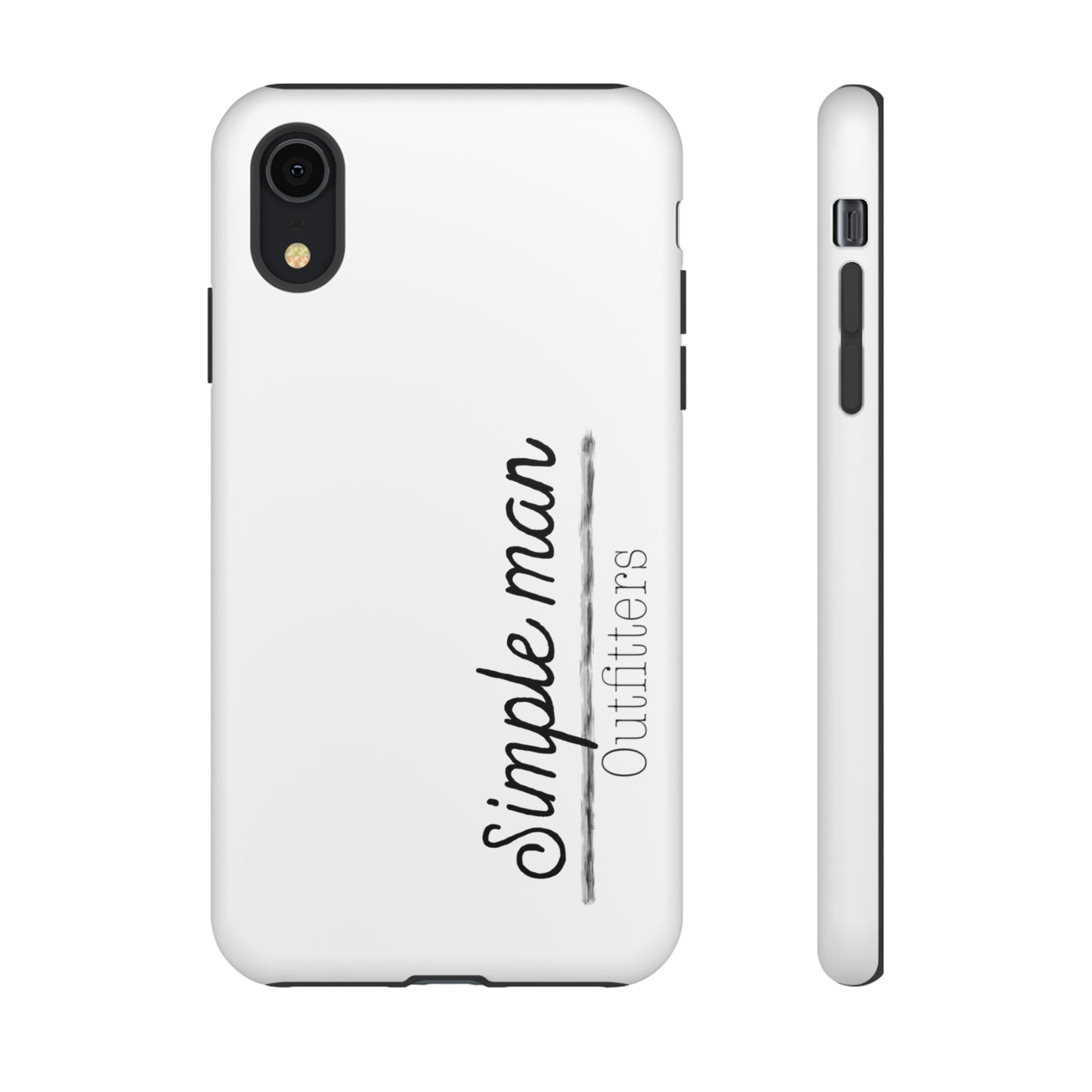 Simple man signature phone case