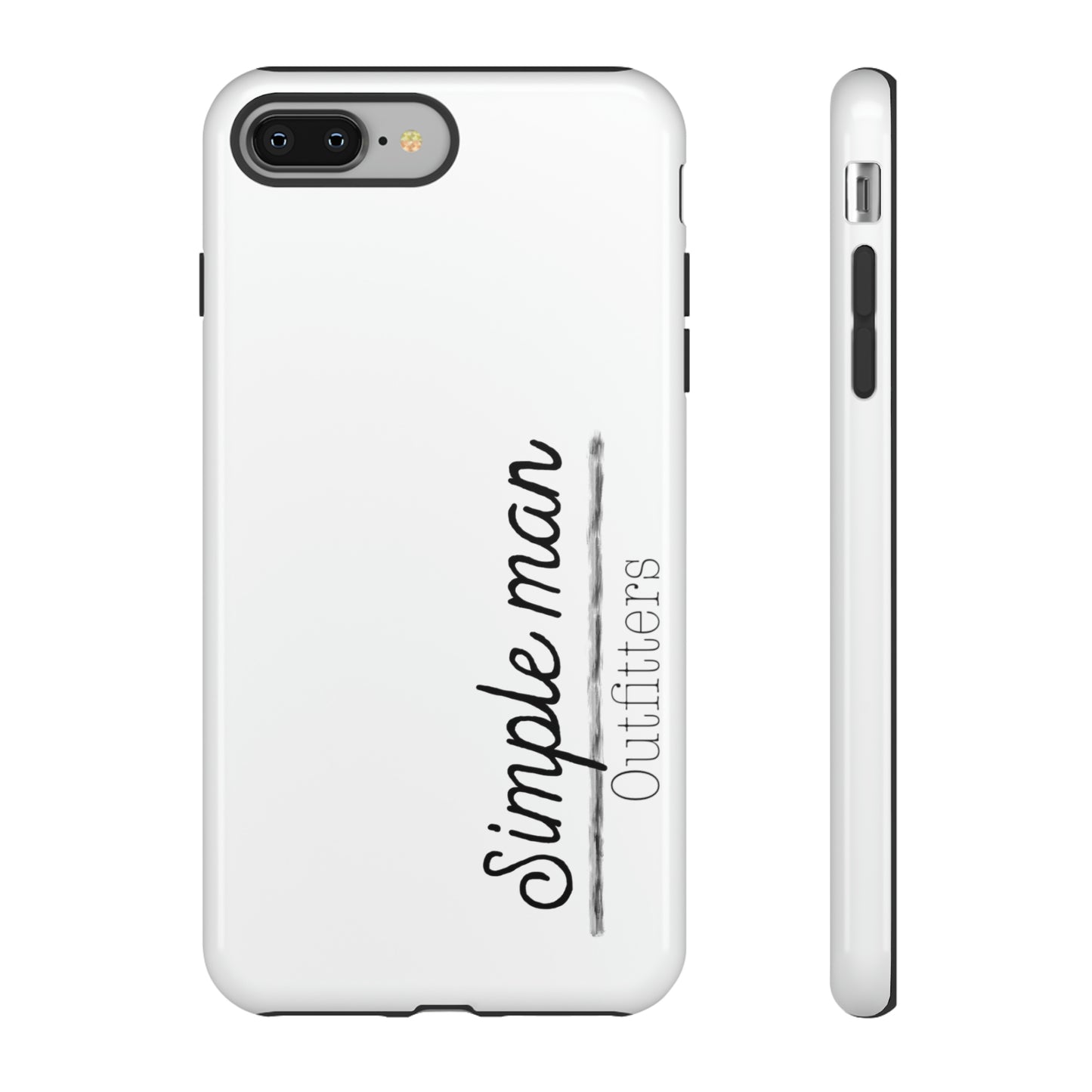 Simple man signature phone case