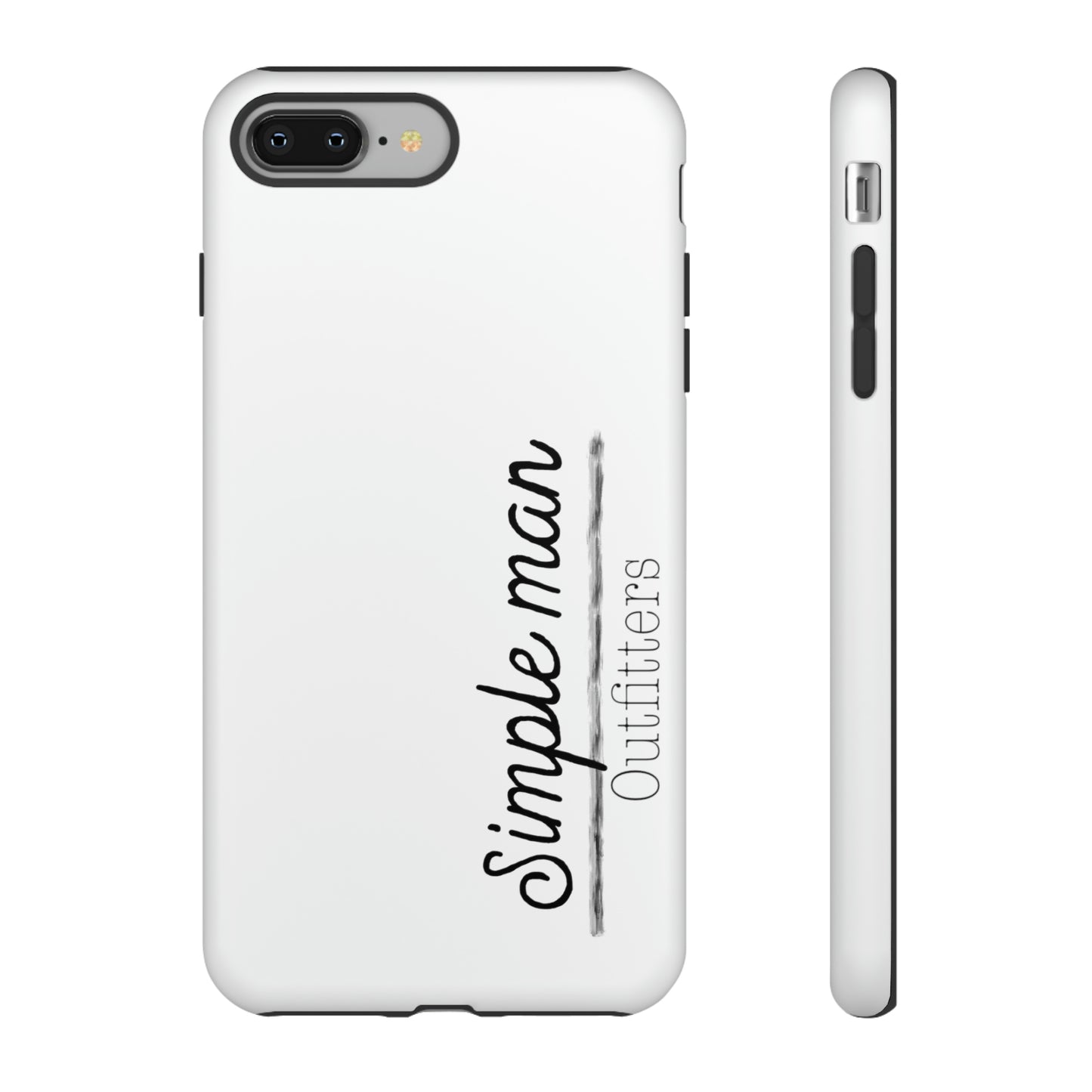 Simple man signature phone case