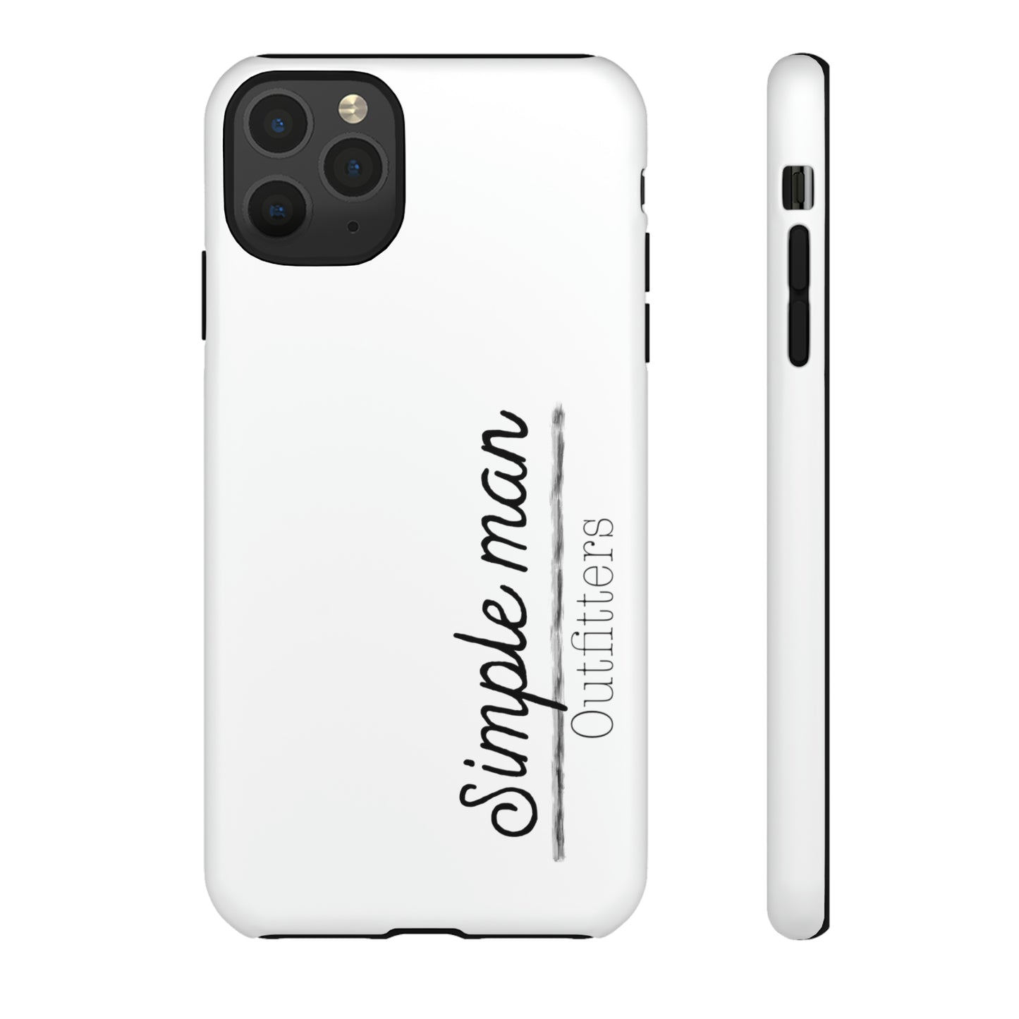 Simple man signature phone case