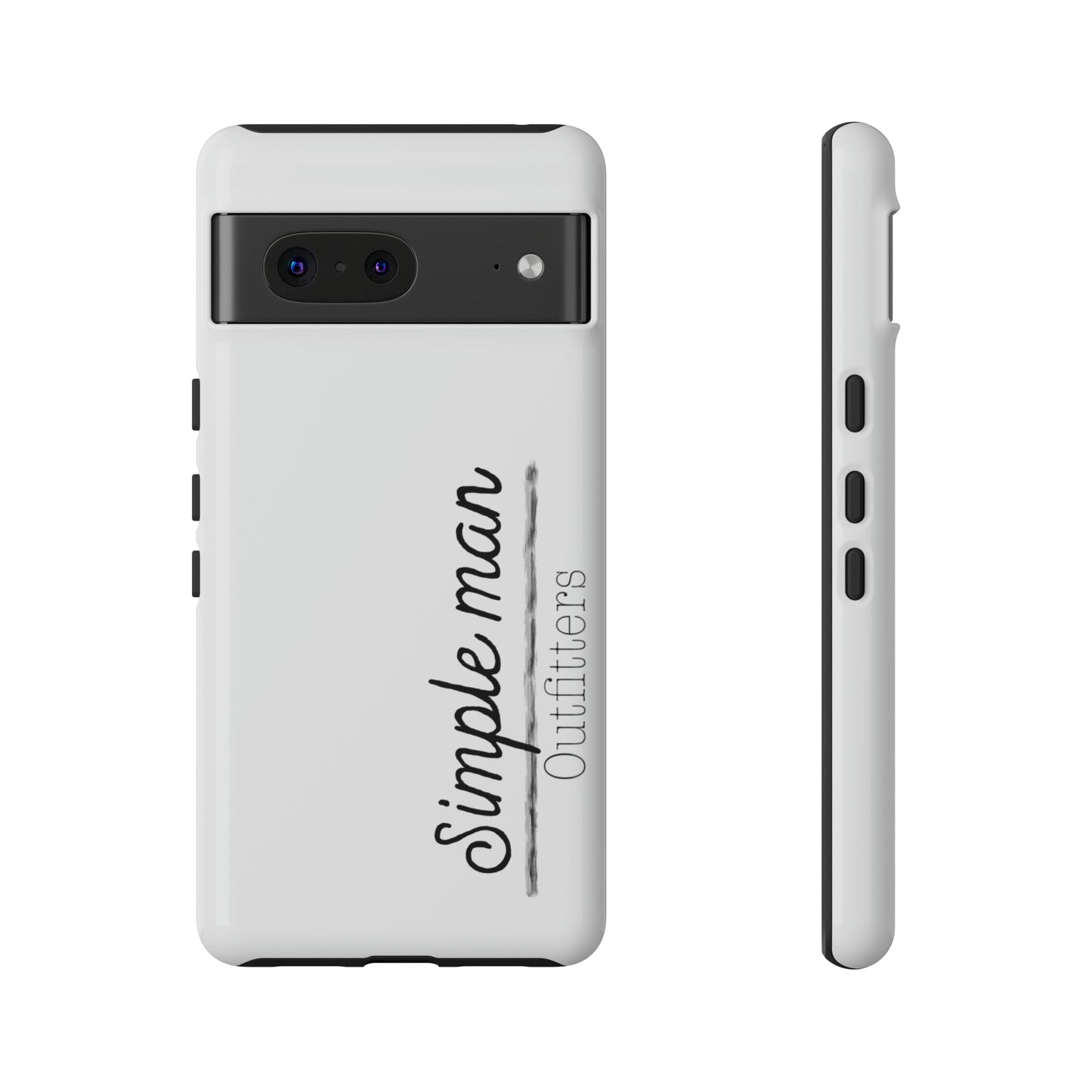 Simple man signature phone case