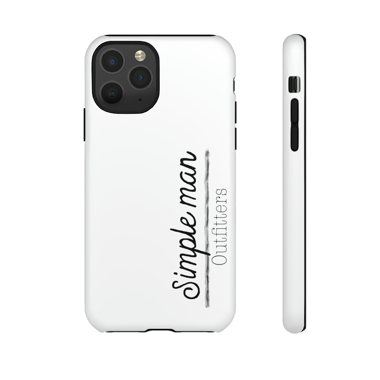 Simple man signature phone case