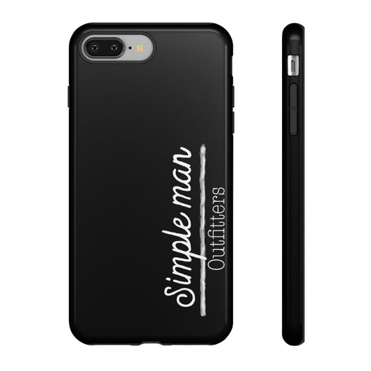 Simple man signature phone case