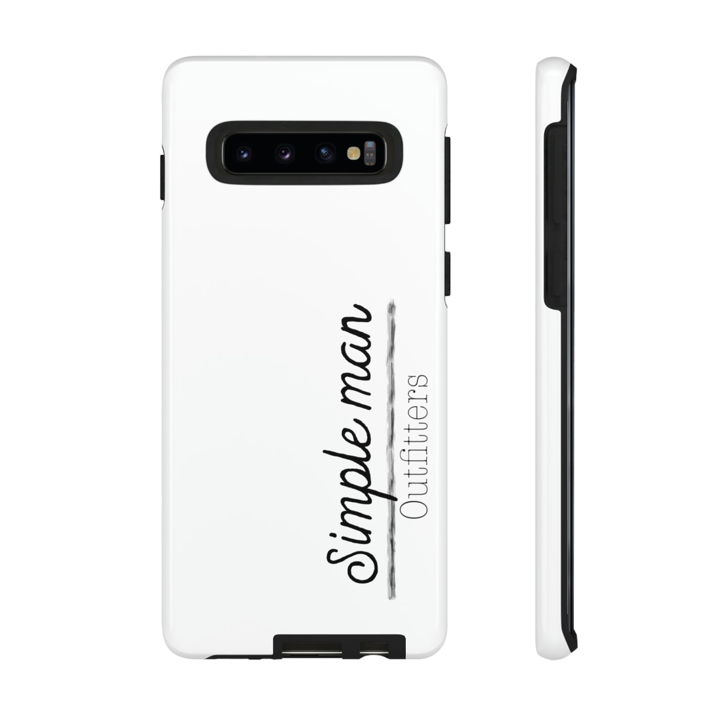 Simple man signature phone case