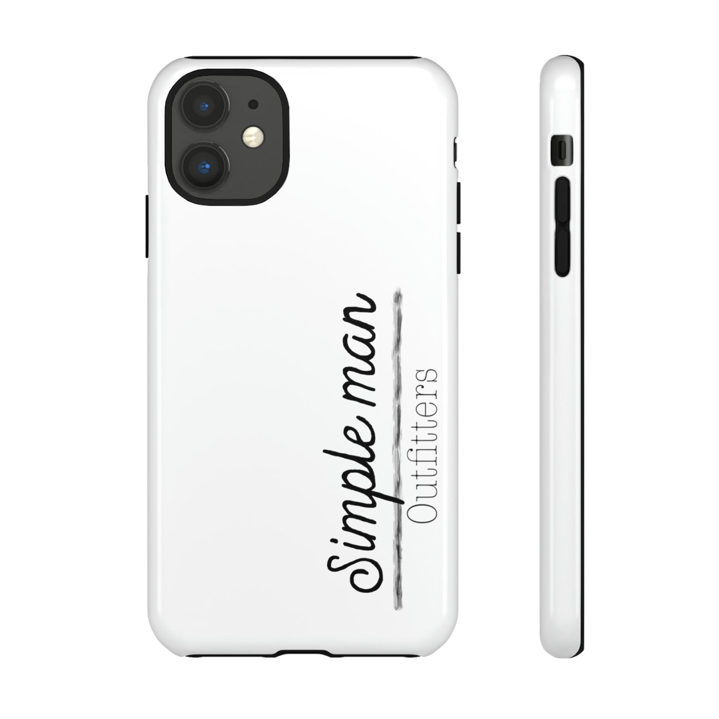 Simple man signature phone case