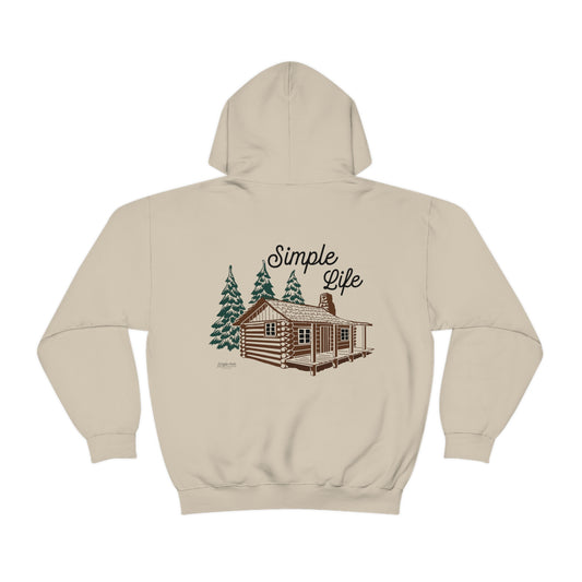 Simple Life cabin hoodie