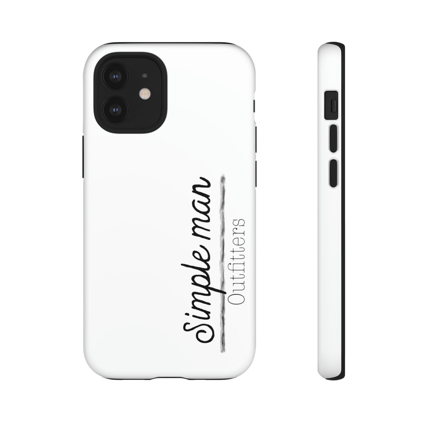 Simple man signature phone case