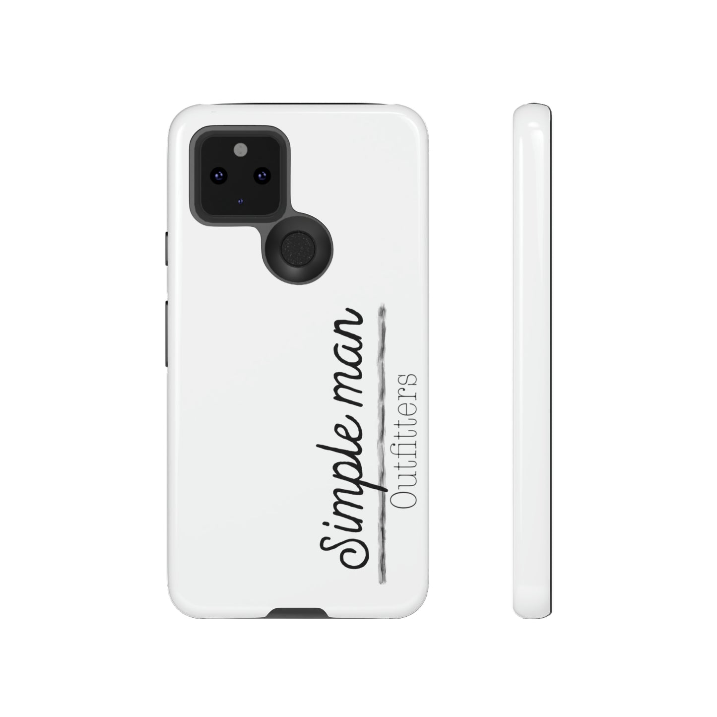 Simple man signature phone case